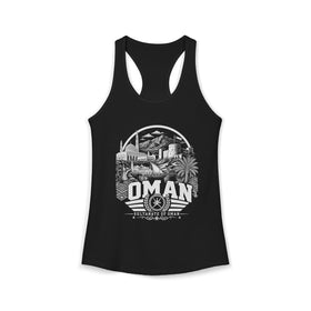Omán Sultanato de Omán Camiseta sin mangas para mujer