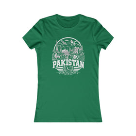Camiseta de Mujer Pakistán Tierra de Picos