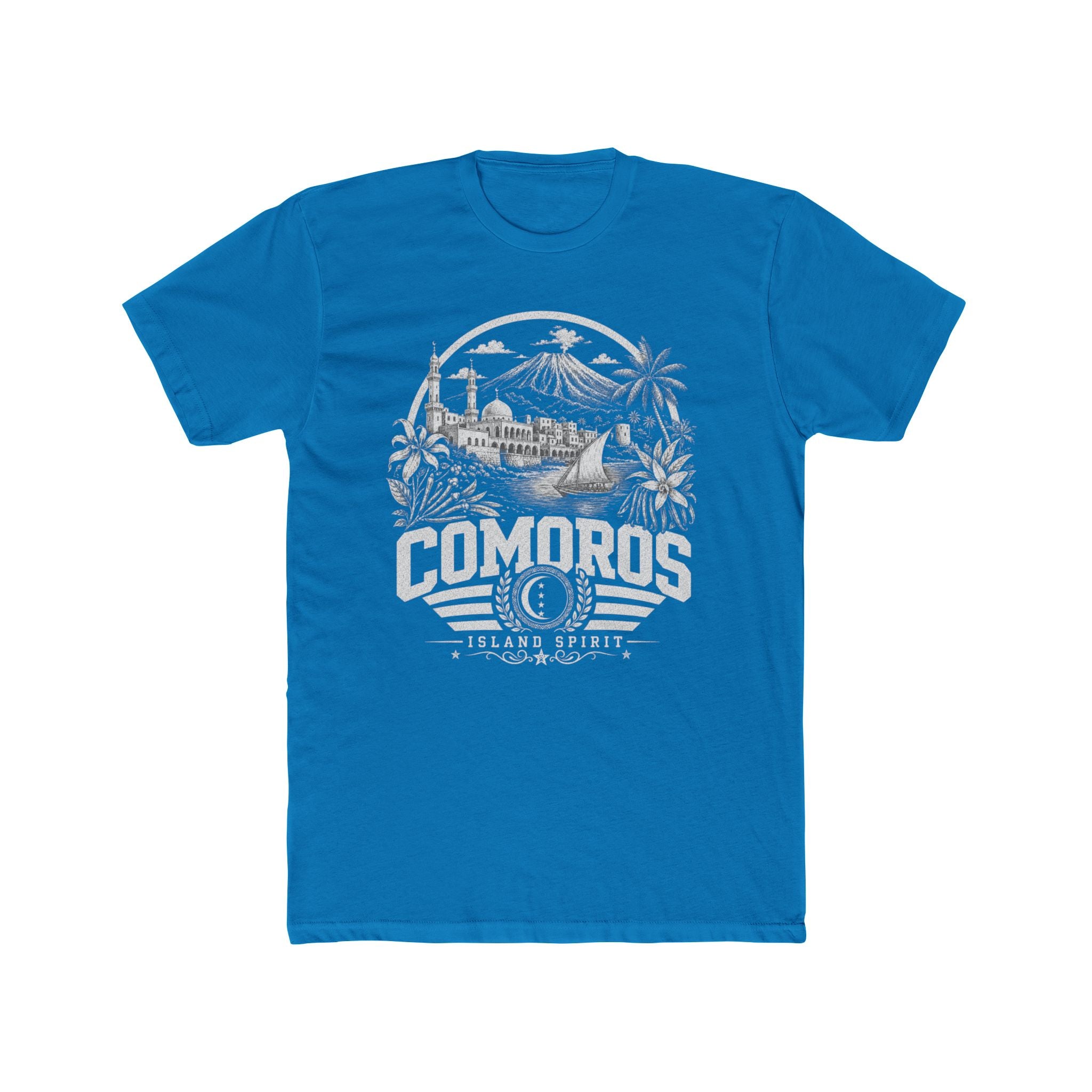 Camiseta Masculina Comoros Island Spirit