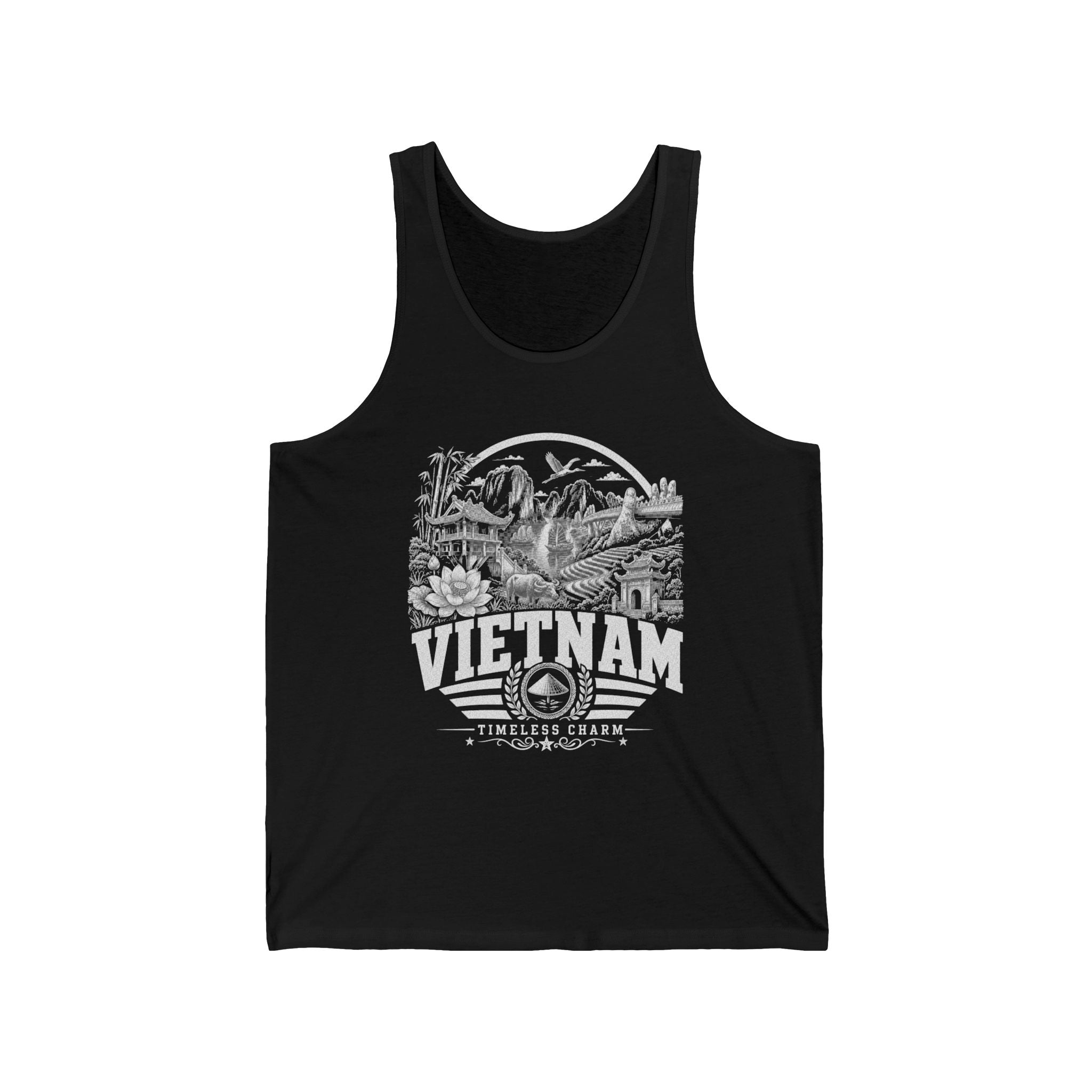 Vietnam Timeless Charm Men's Tank Top