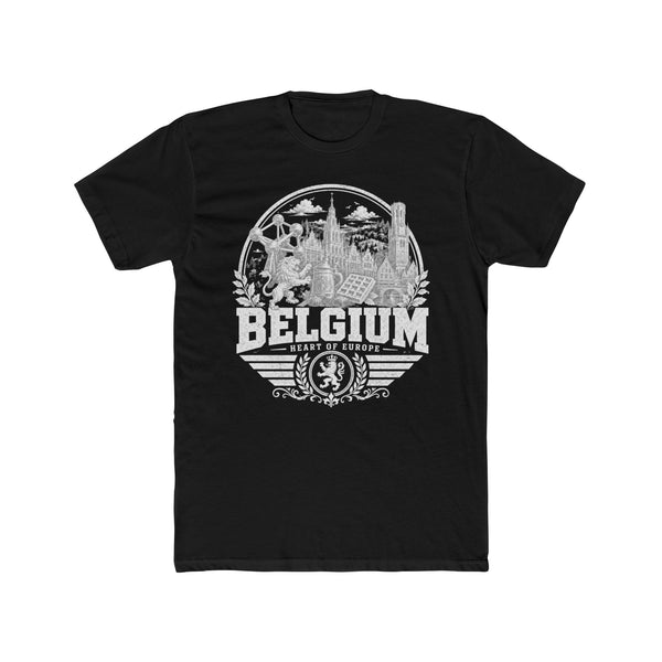 Belgium Heart of Europe Men's Tee