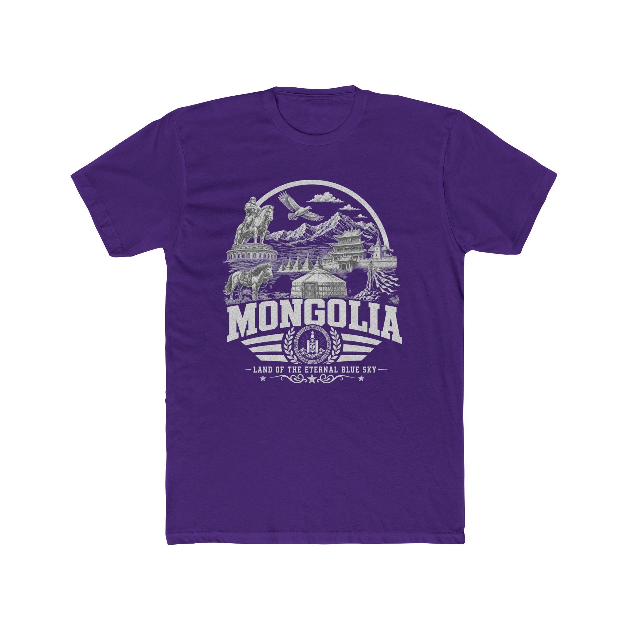 Mongolia Land of the Eternal Blue Sky Men's Tee
