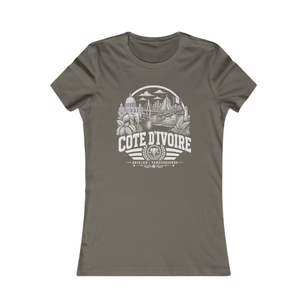 Camiseta de mujer de Costa de Marfil