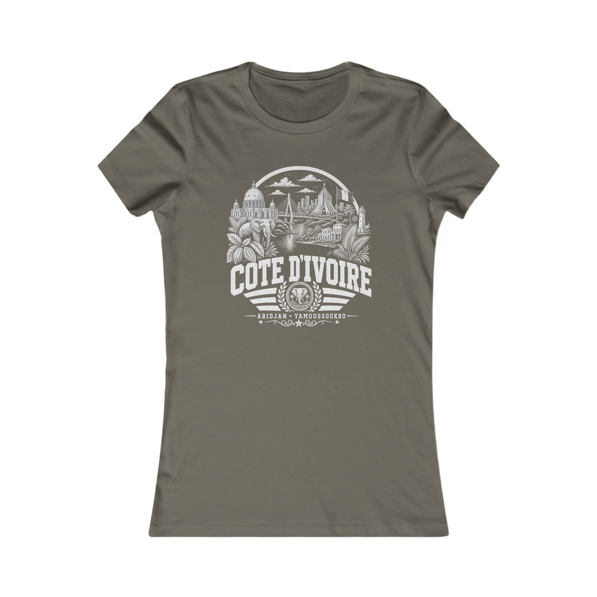 Camiseta de mujer de Costa de Marfil