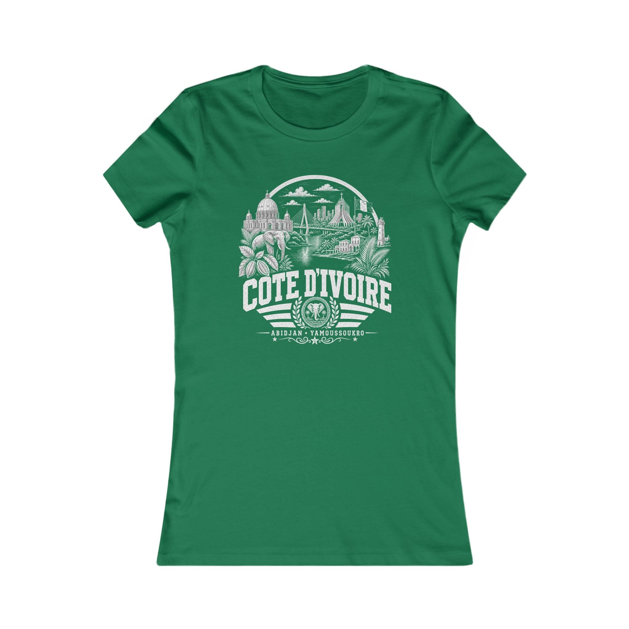 Cote d'Ivoire Land of Elephants Women's Tee