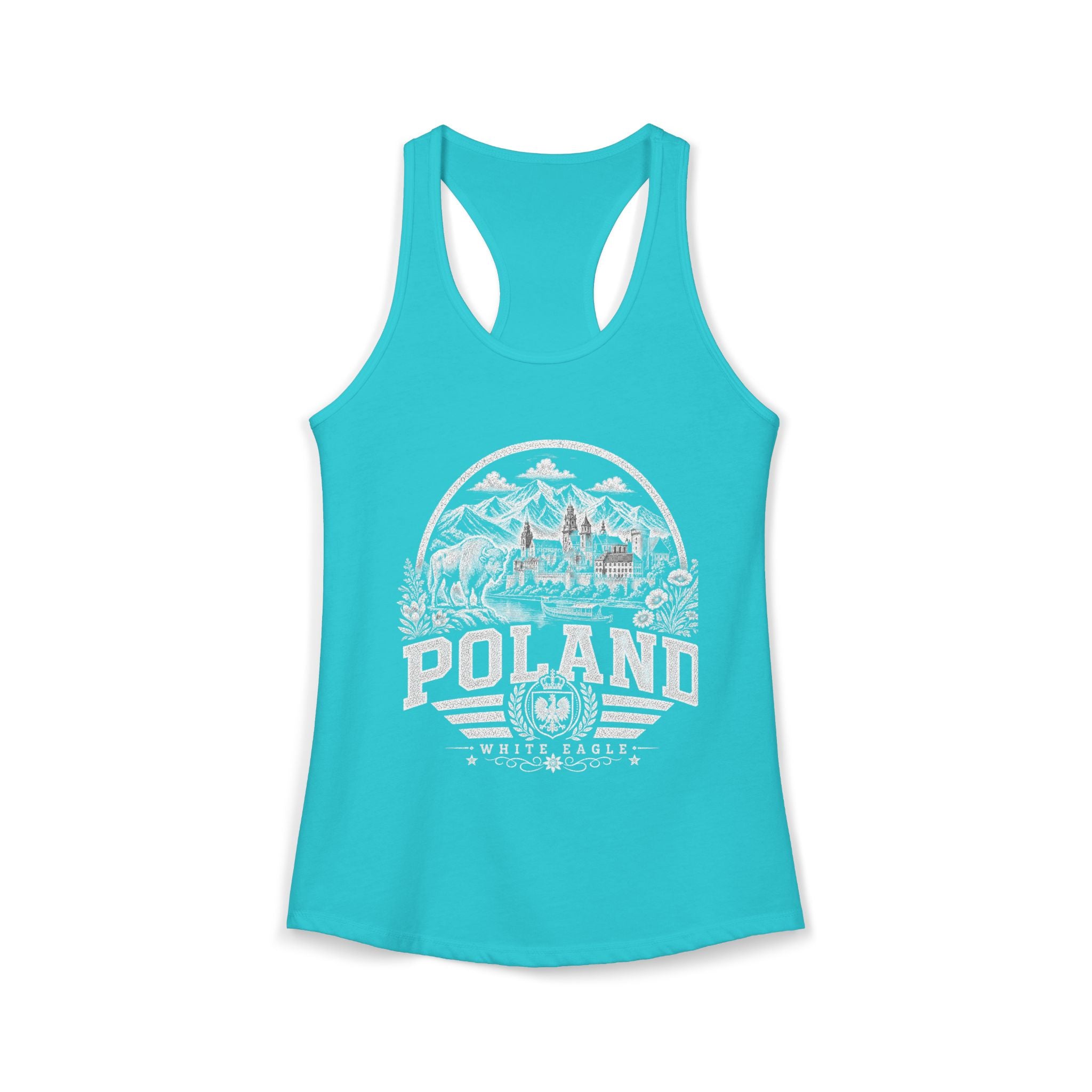 Poland White Eagle Women's Tank Top
