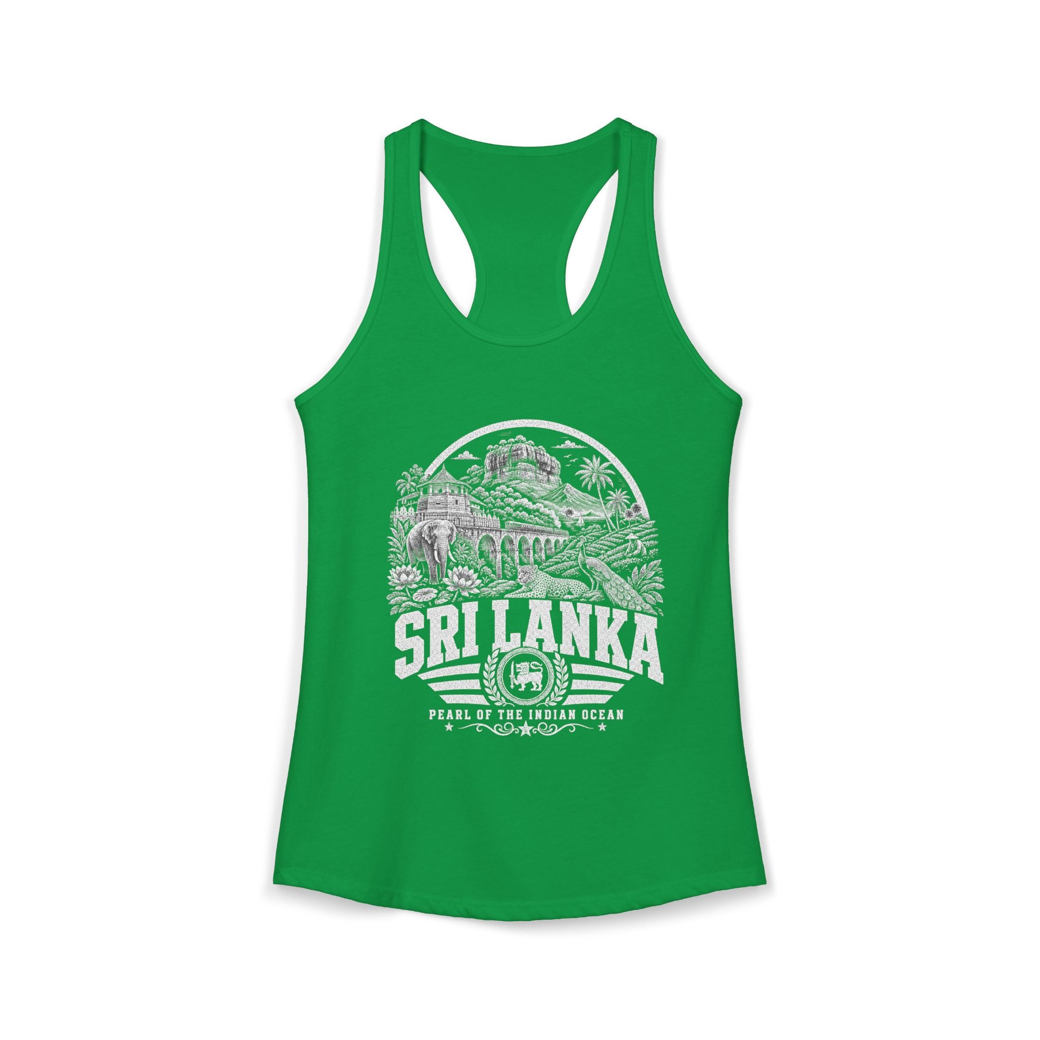 Sri Lanka Pearl of the Indian Ocean Women's Tank Top