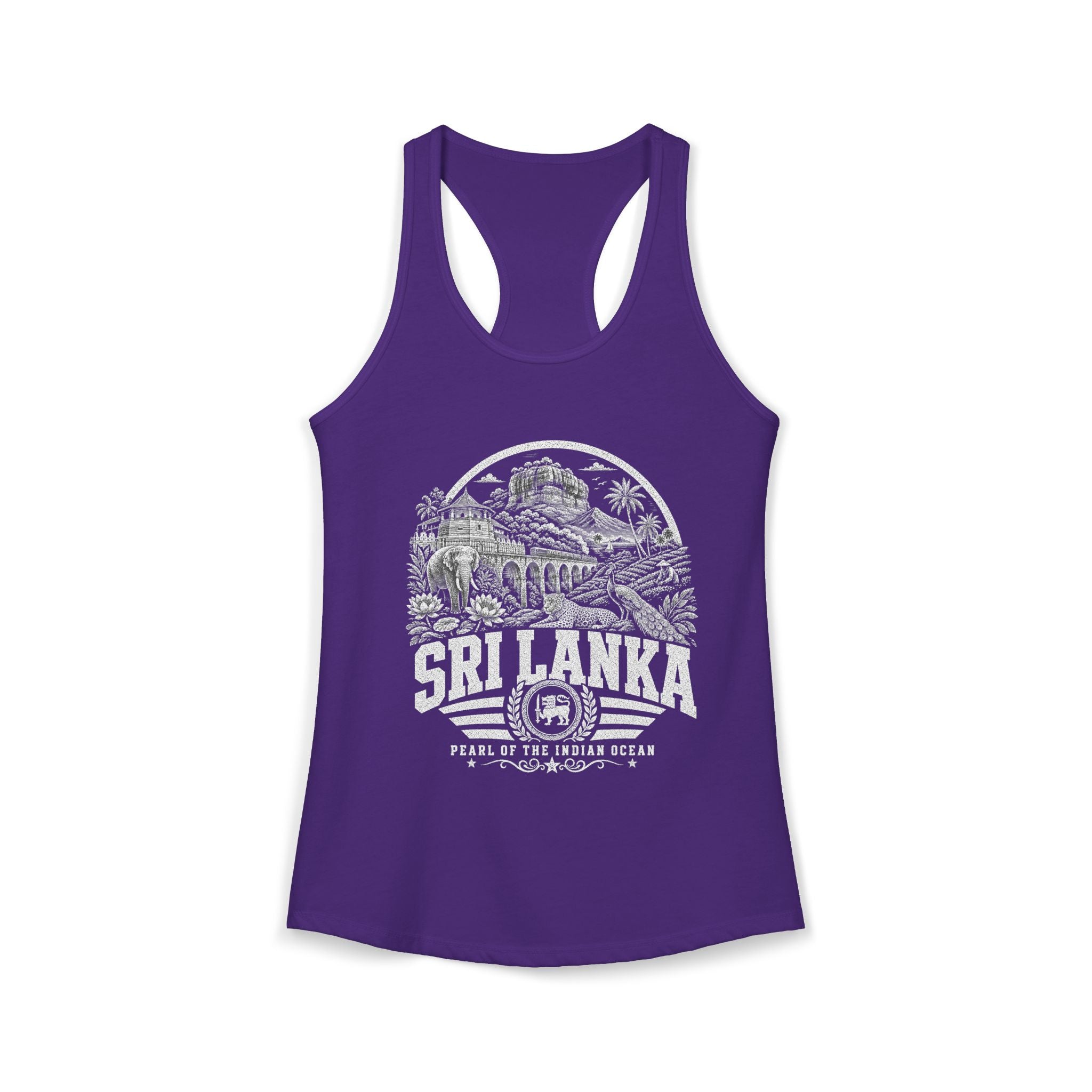Sri Lanka Pearl of the Indian Ocean Women's Tank Top