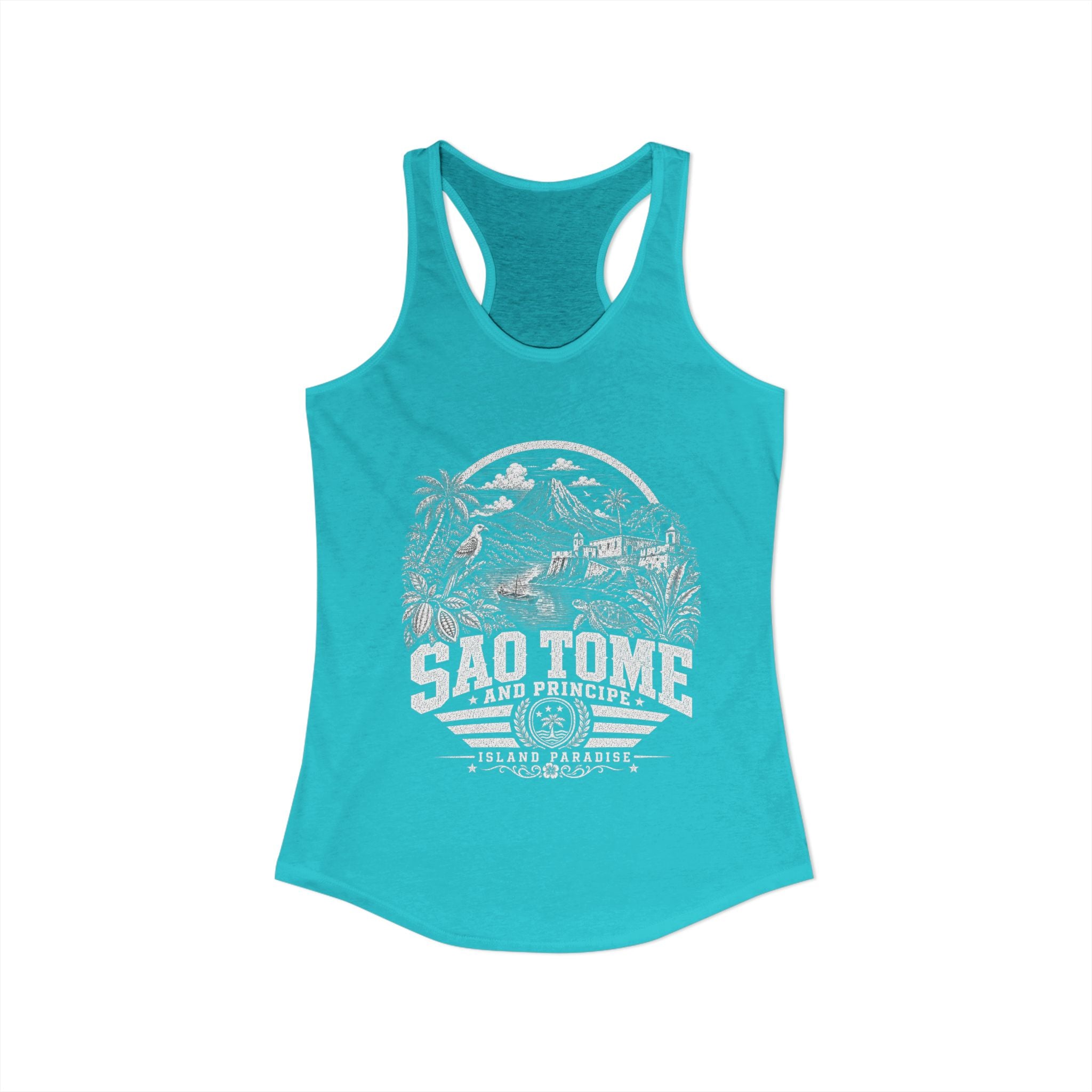 Sao Tome and Principe Island Paradise Women's Tank Top
