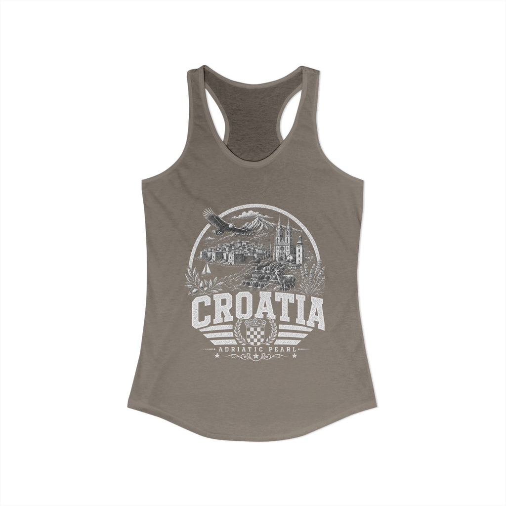 Croatia Adriatic Pearl Women's Tank Top