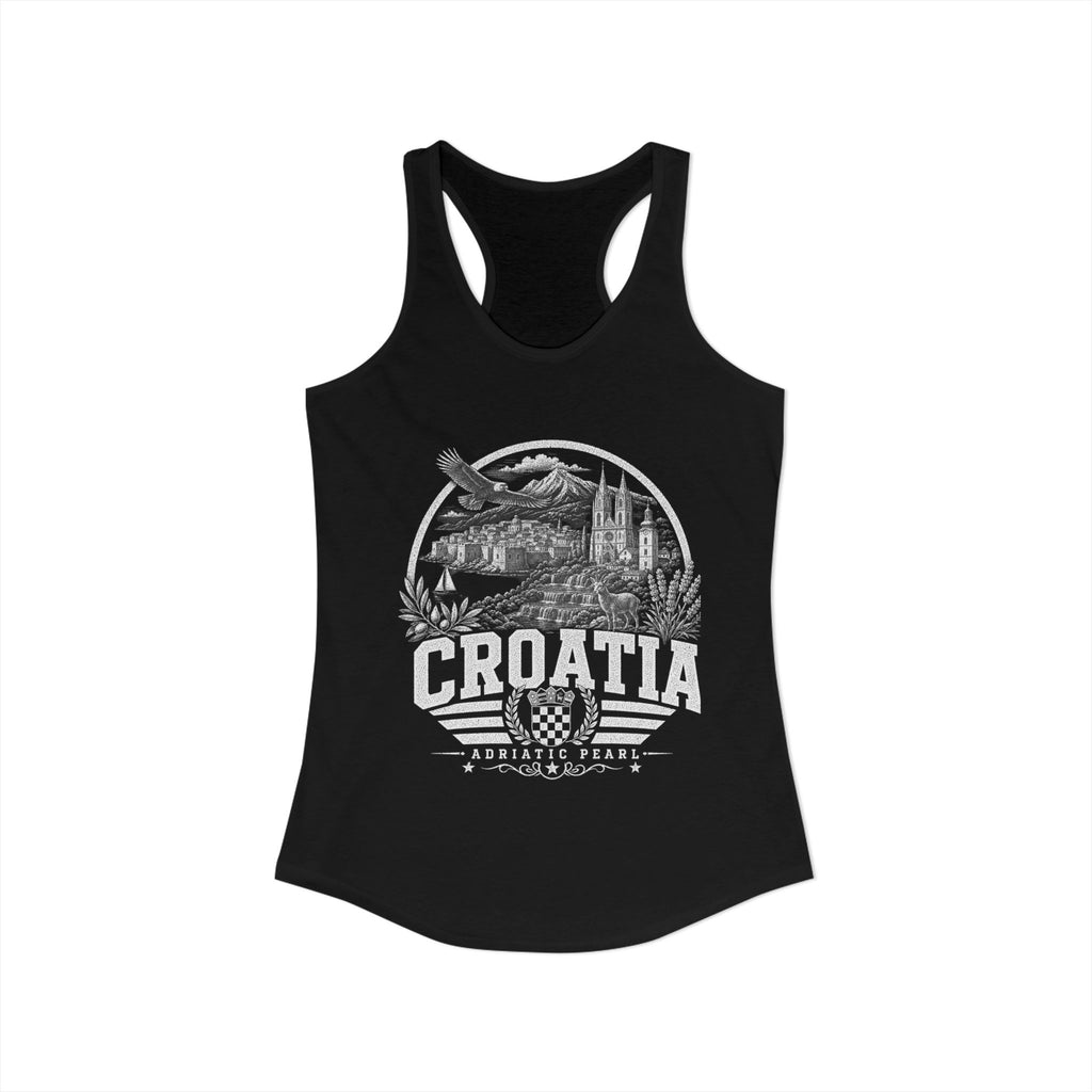 Croatia Adriatic Pearl Women's Tank Top