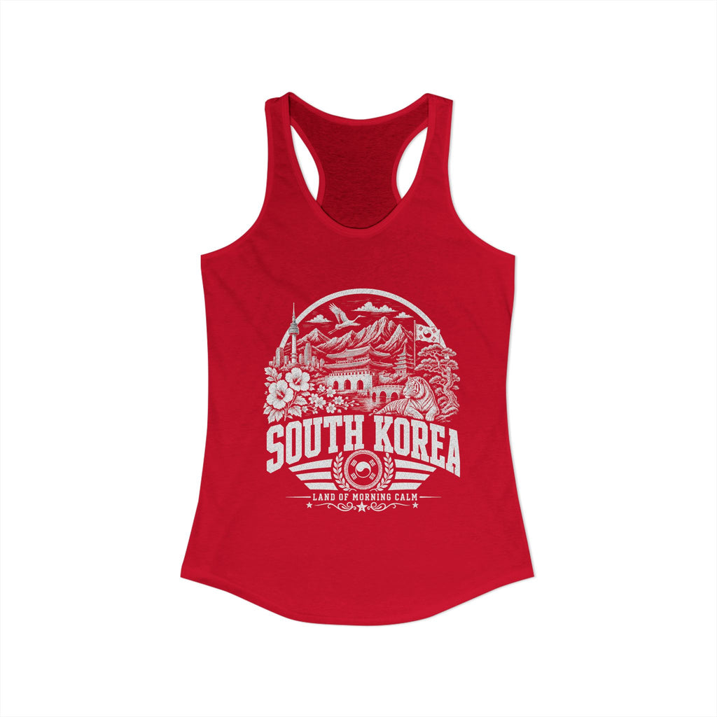 South Korea Land of Morning Calm Women's Tank Top