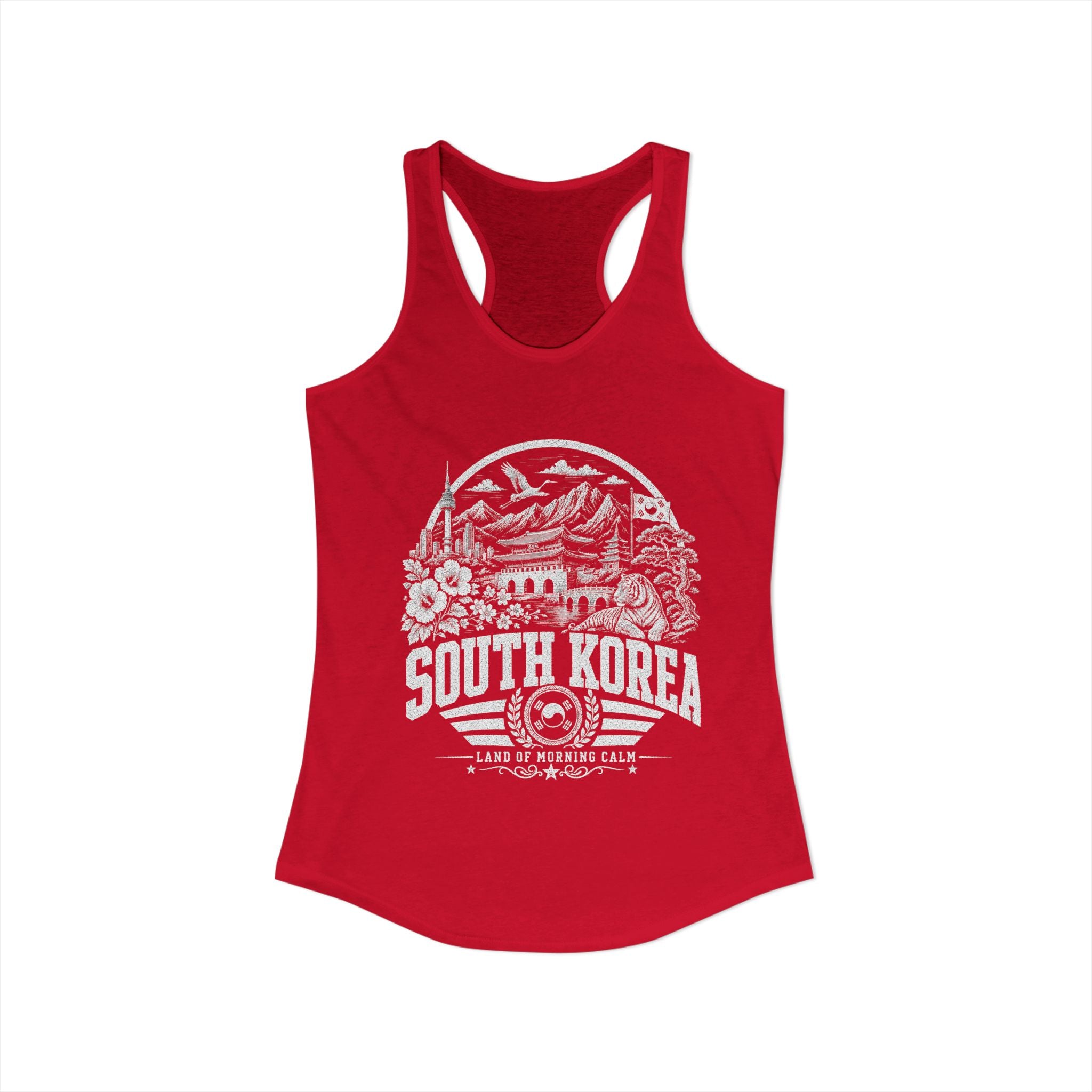 South Korea Land of Morning Calm Women's Tank Top