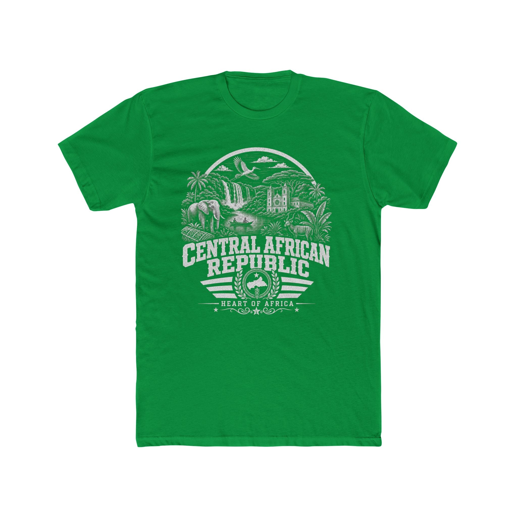 Central African Republic Heart of Africa Men's Tee