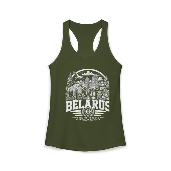 Belarus Land of Forests Women's Tank Top
