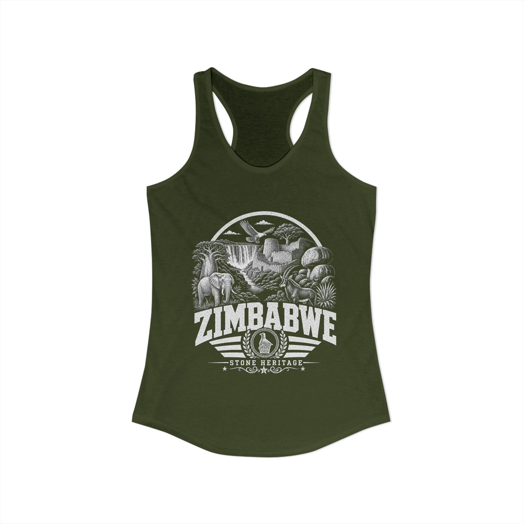 Zimbabwe Stone Heritage Women's Tank Top