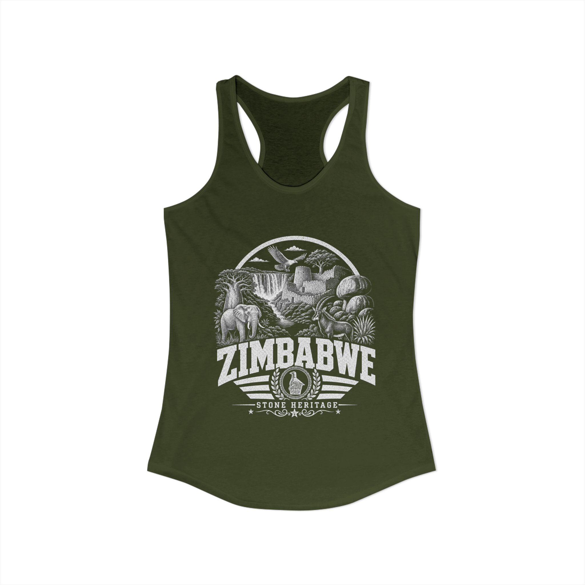 Zimbabwe Stone Heritage Women's Tank Top