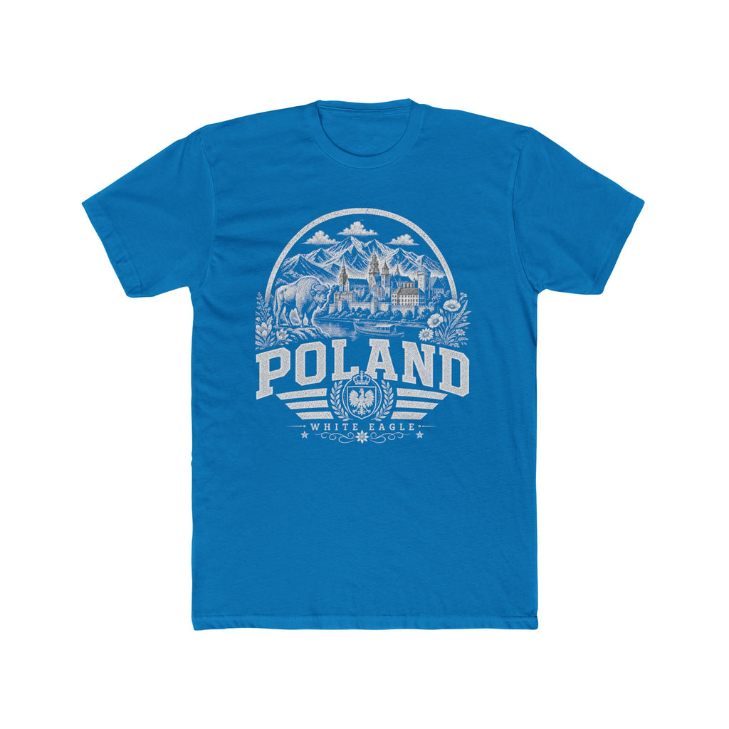 Poland vintage landmarks men's tee — iconic landmark design | Nameshi Destinations (view 9)