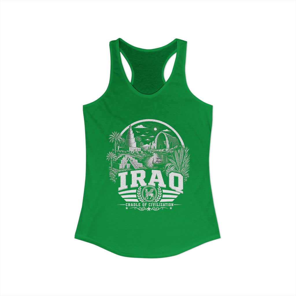 Camiseta sin mangas de mujer "Irak Cuna de la Civilización"