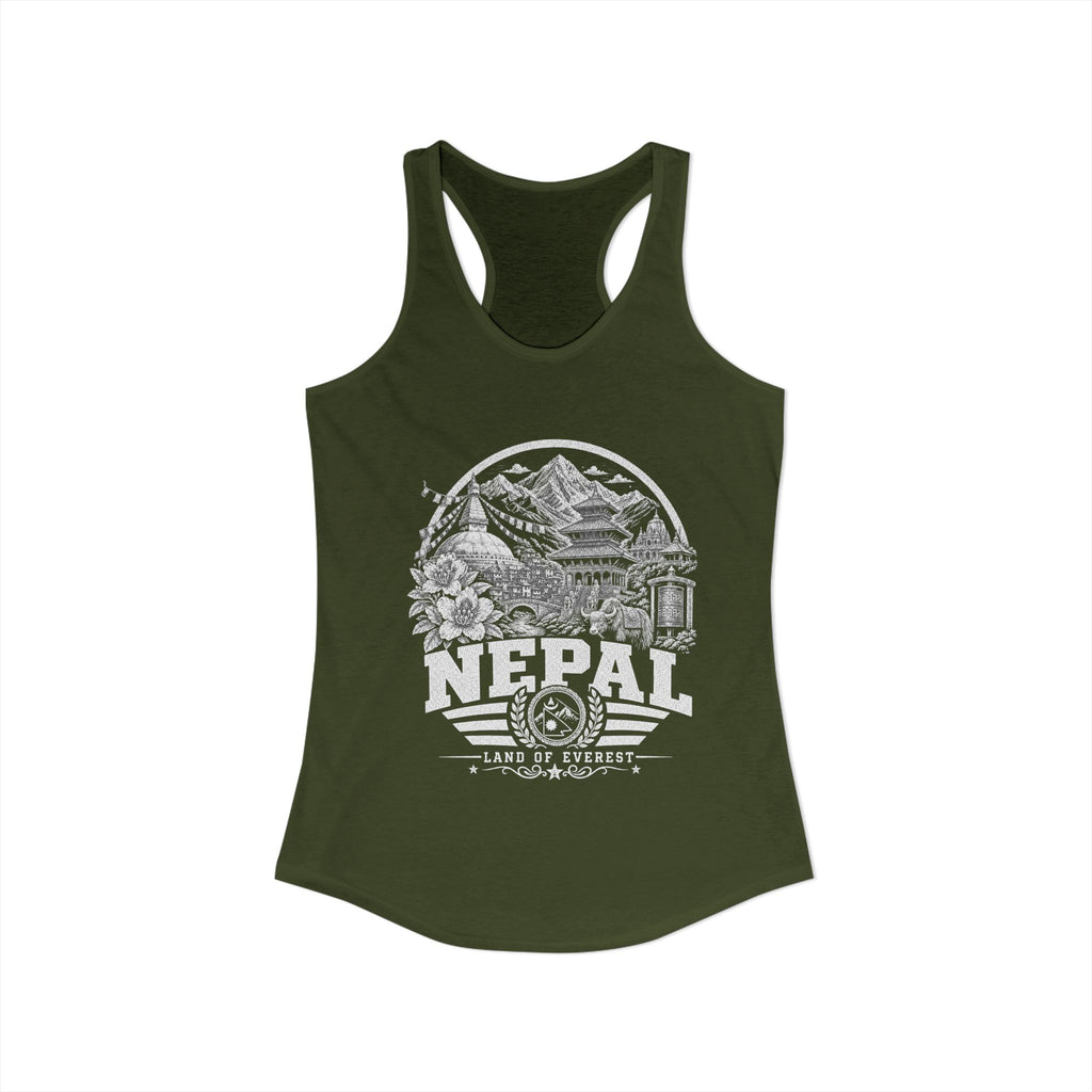 Nepal Land of Everest Women's Tank Top