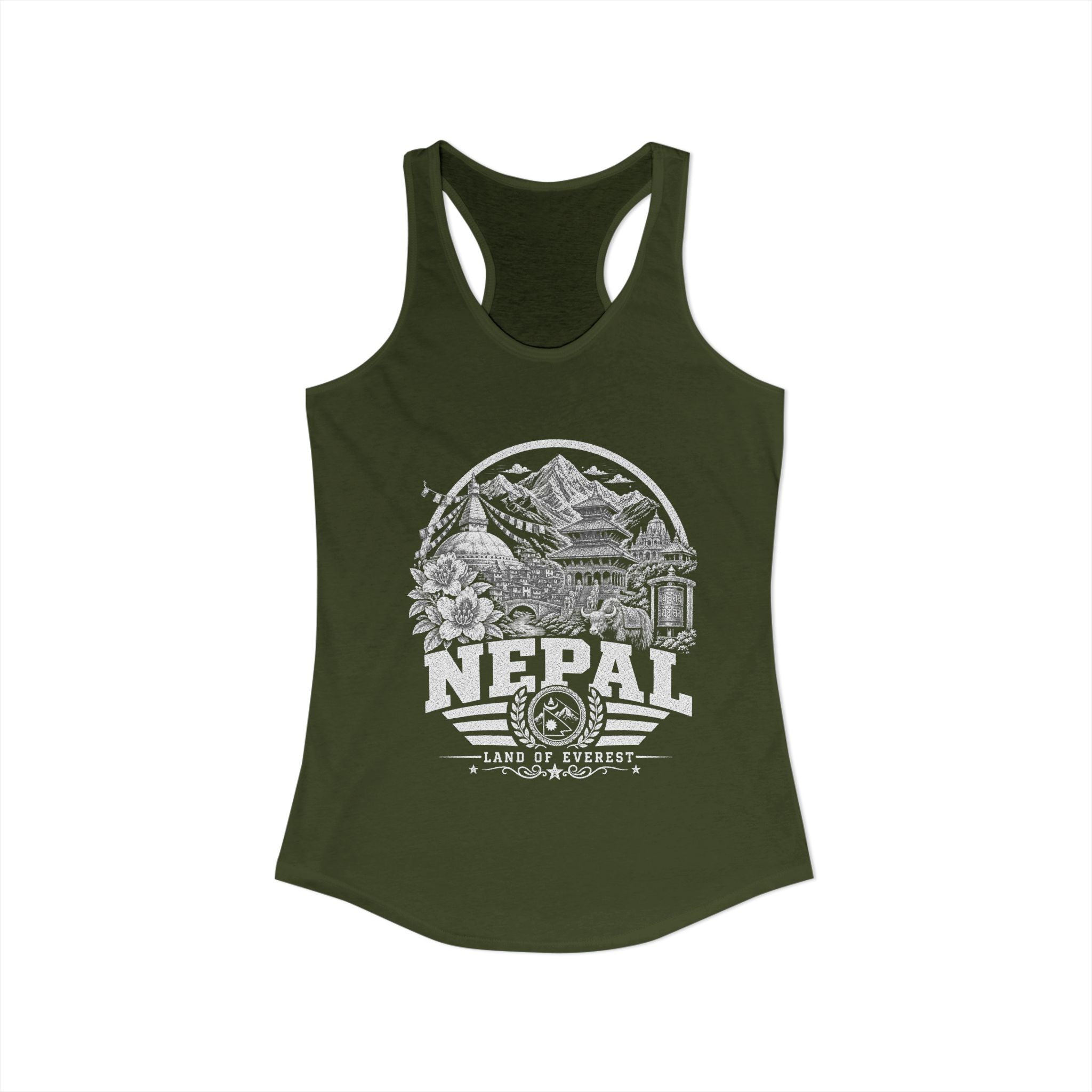 Nepal Land of Everest Women's Tank Top