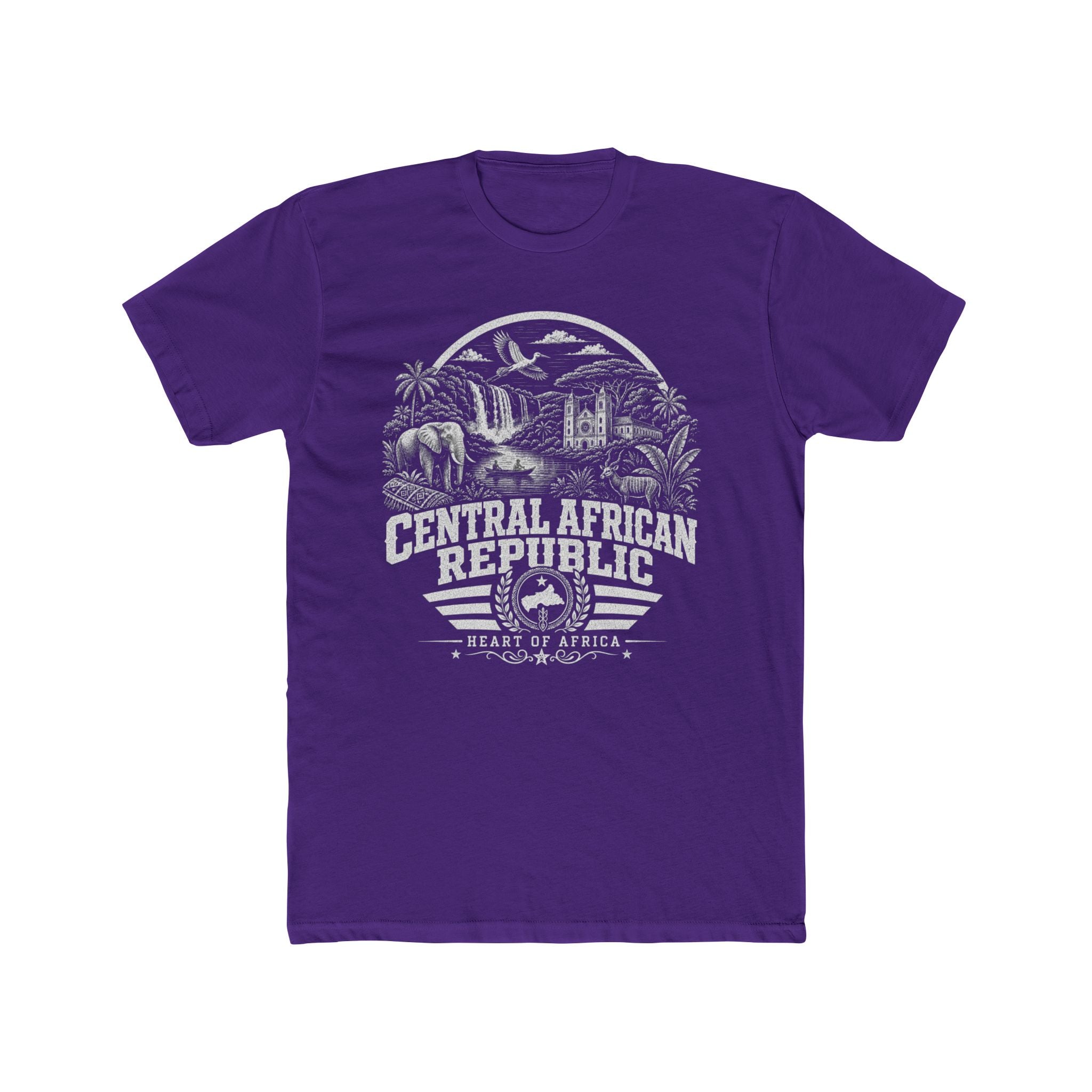 Central African Republic Heart of Africa Men's Tee