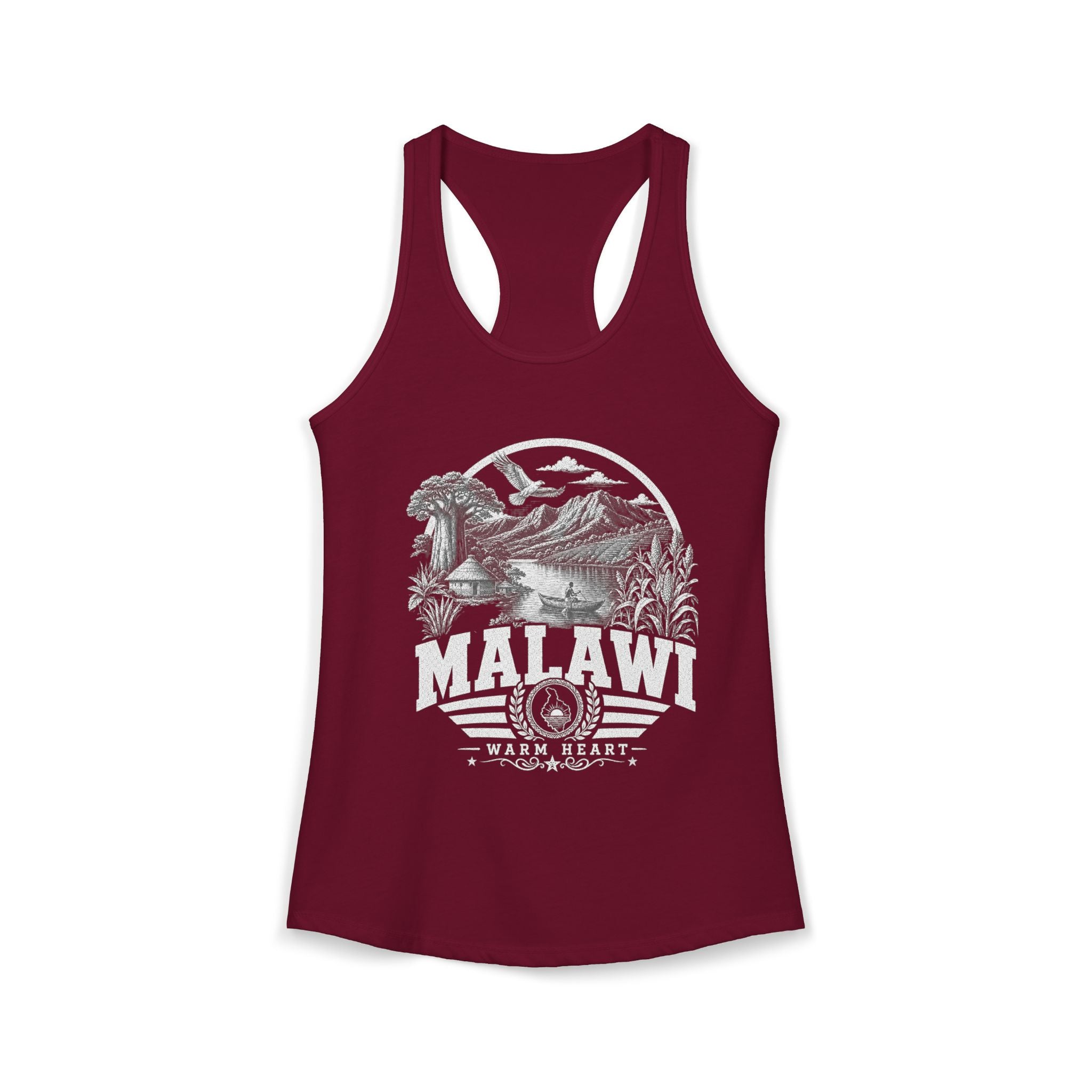 Malawi Warm Heart Women's Tank Top