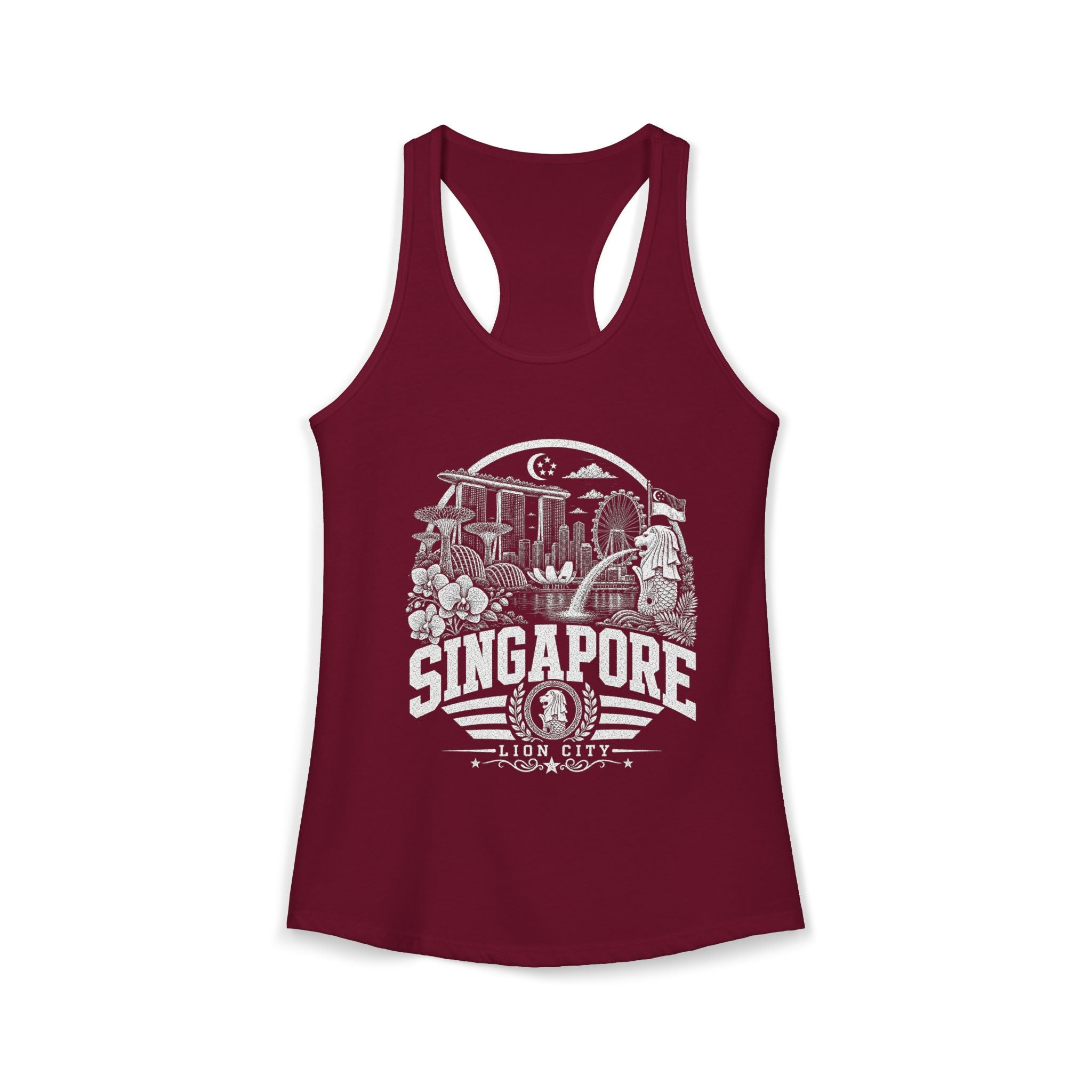 Singapore Lion City Women's Tank Top