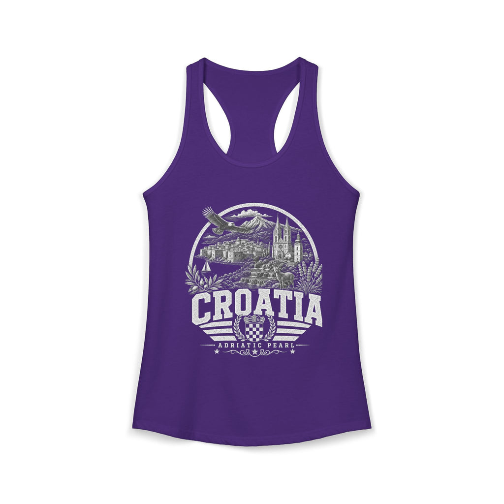 Croatia Adriatic Pearl Women's Tank Top