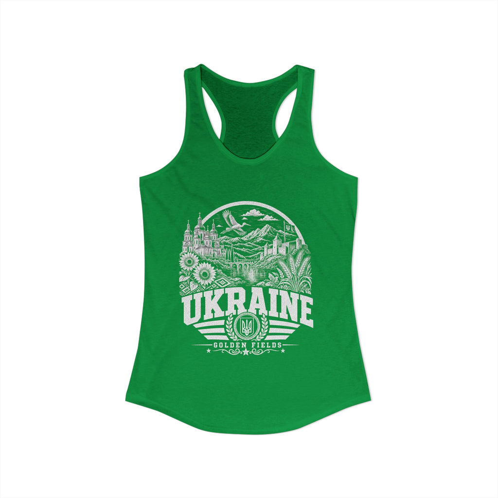 Ukraine Golden Fields Women's Tank Top