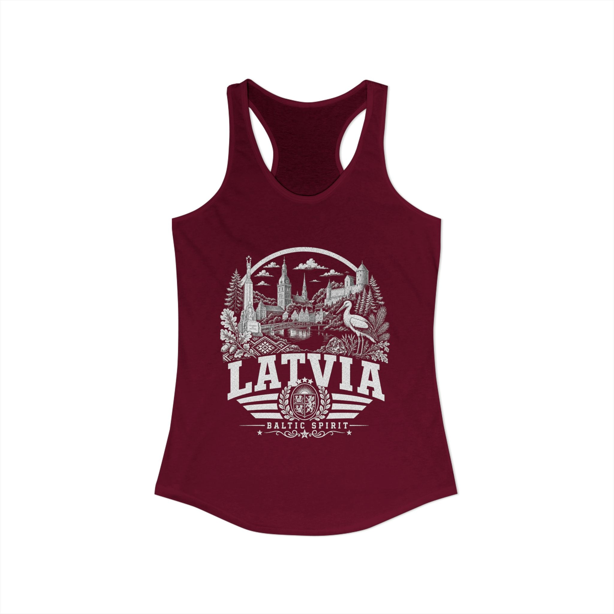 Latvia Baltic Spirit Women's Tank Top
