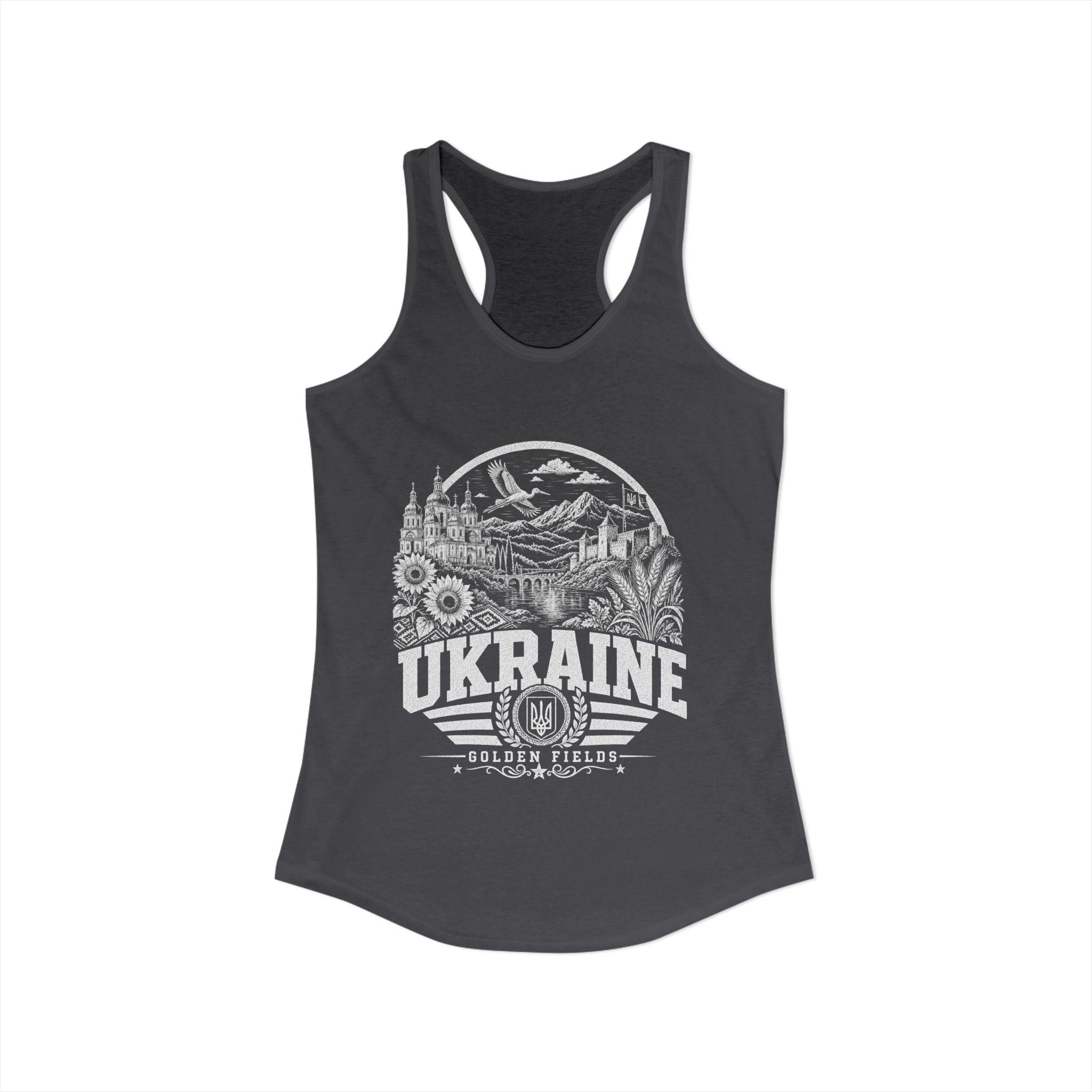 Ukraine Golden Fields Women's Tank Top