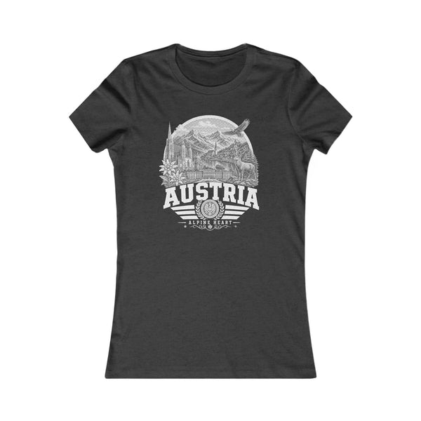 Austria Alpine Heart Women's Tee