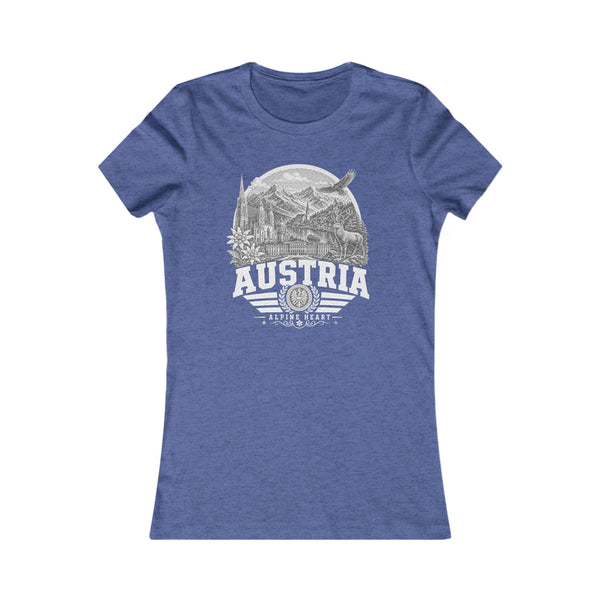 Austria Alpine Heart Women's Tee