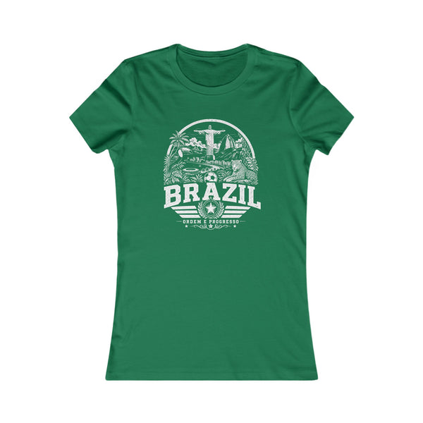 Brazil Ordem e Progresso Women's Tee