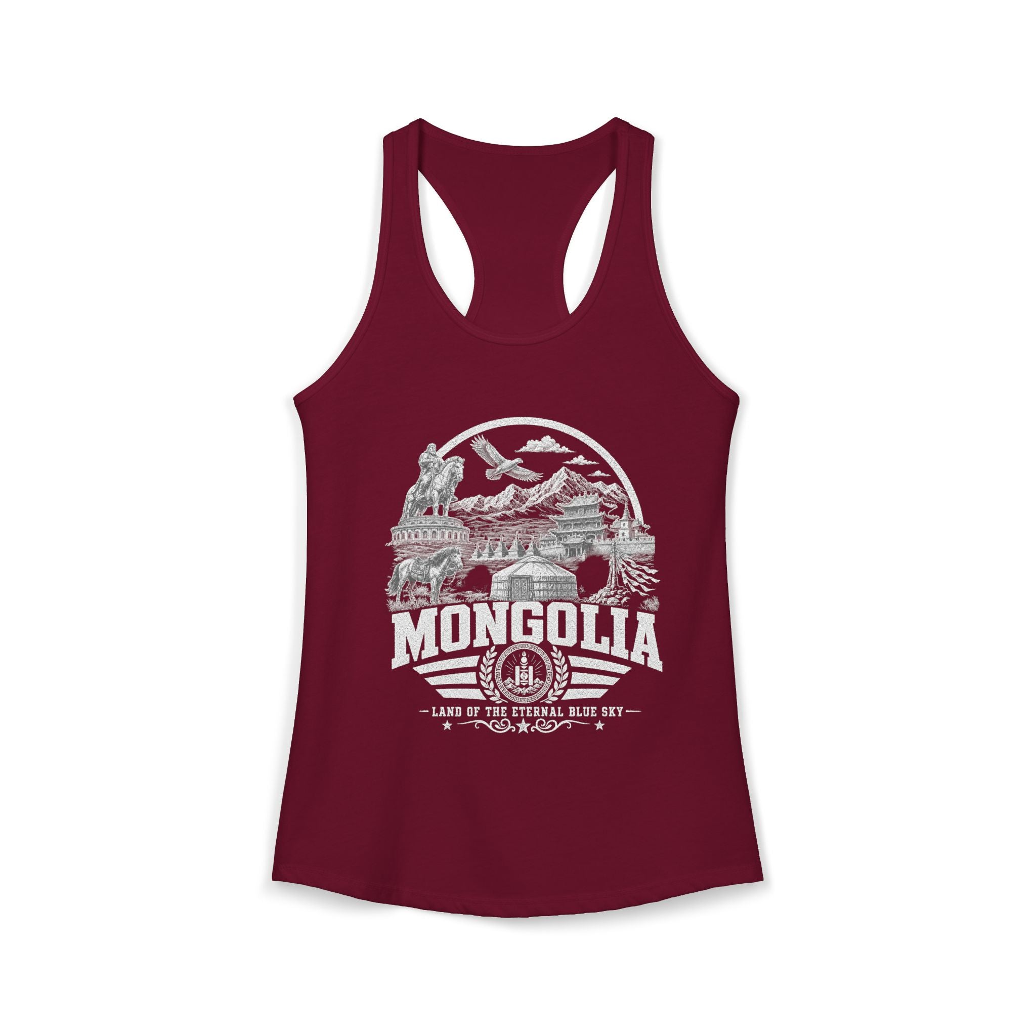 Mongolia Land of the Eternal Blue Sky Women's Tank Top