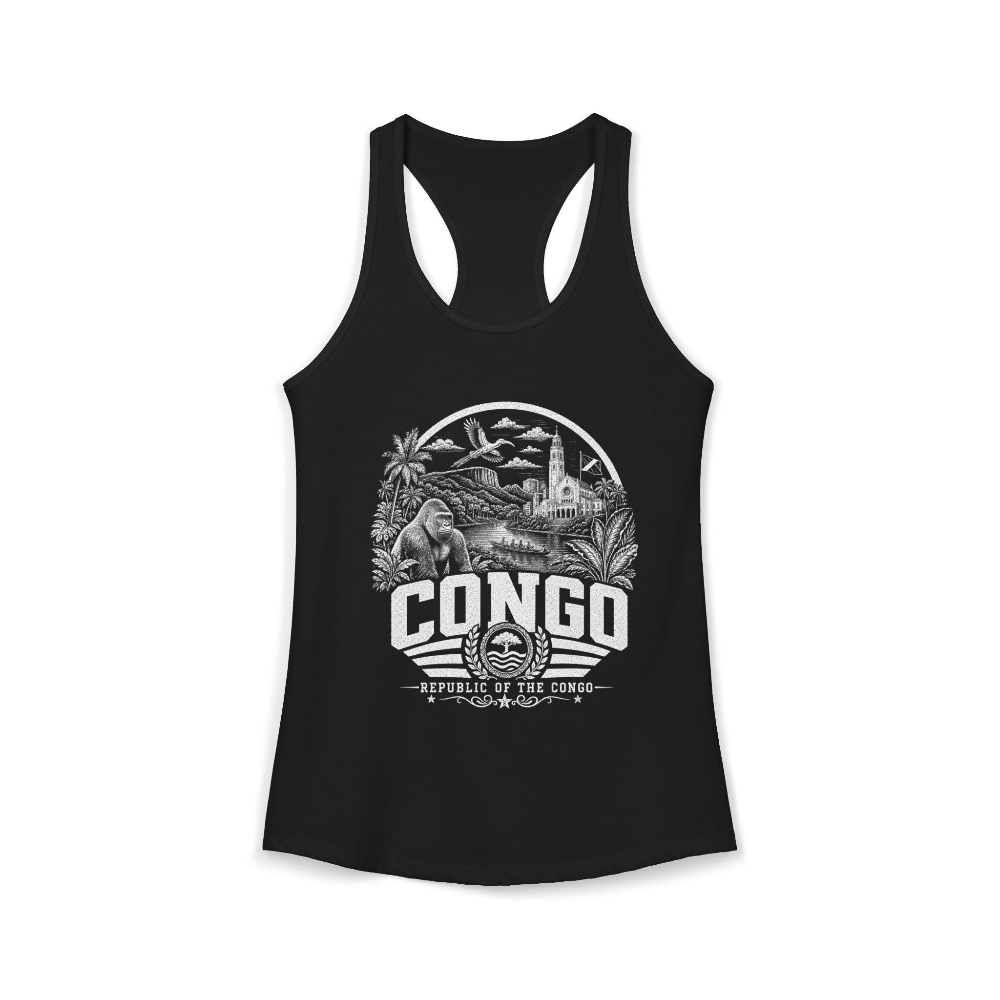 Republic of the Congo Congo River Spirit Women's Tank Top