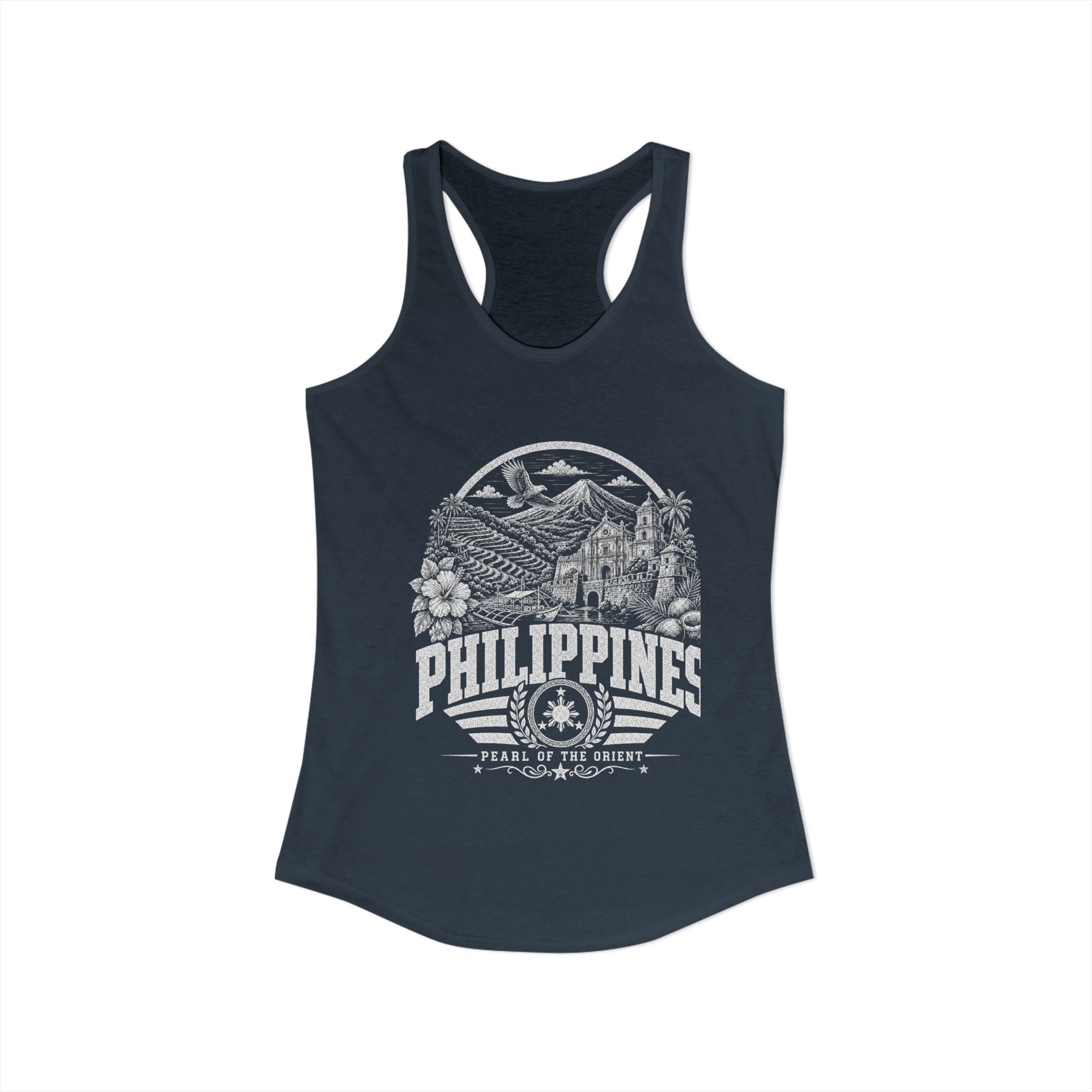 Philippines Pearl of the Orient Women's Tank Top