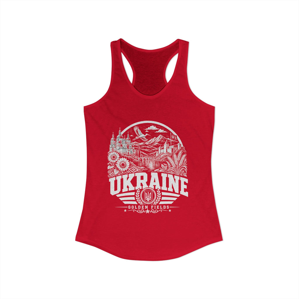 Ukraine Golden Fields Women's Tank Top