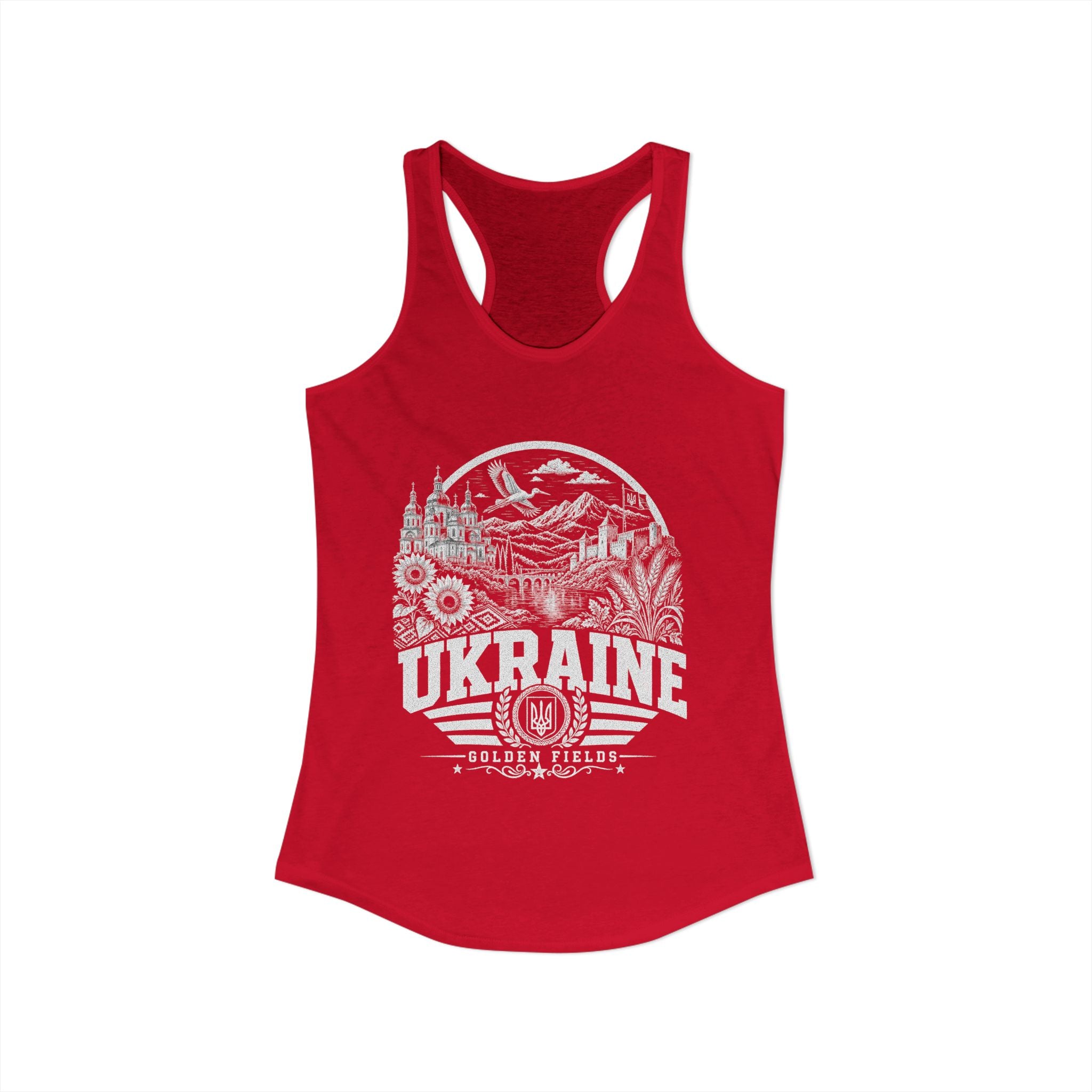 Ukraine Golden Fields Women's Tank Top