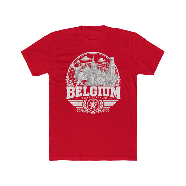 Belgium Heart of Europe Men's Tee