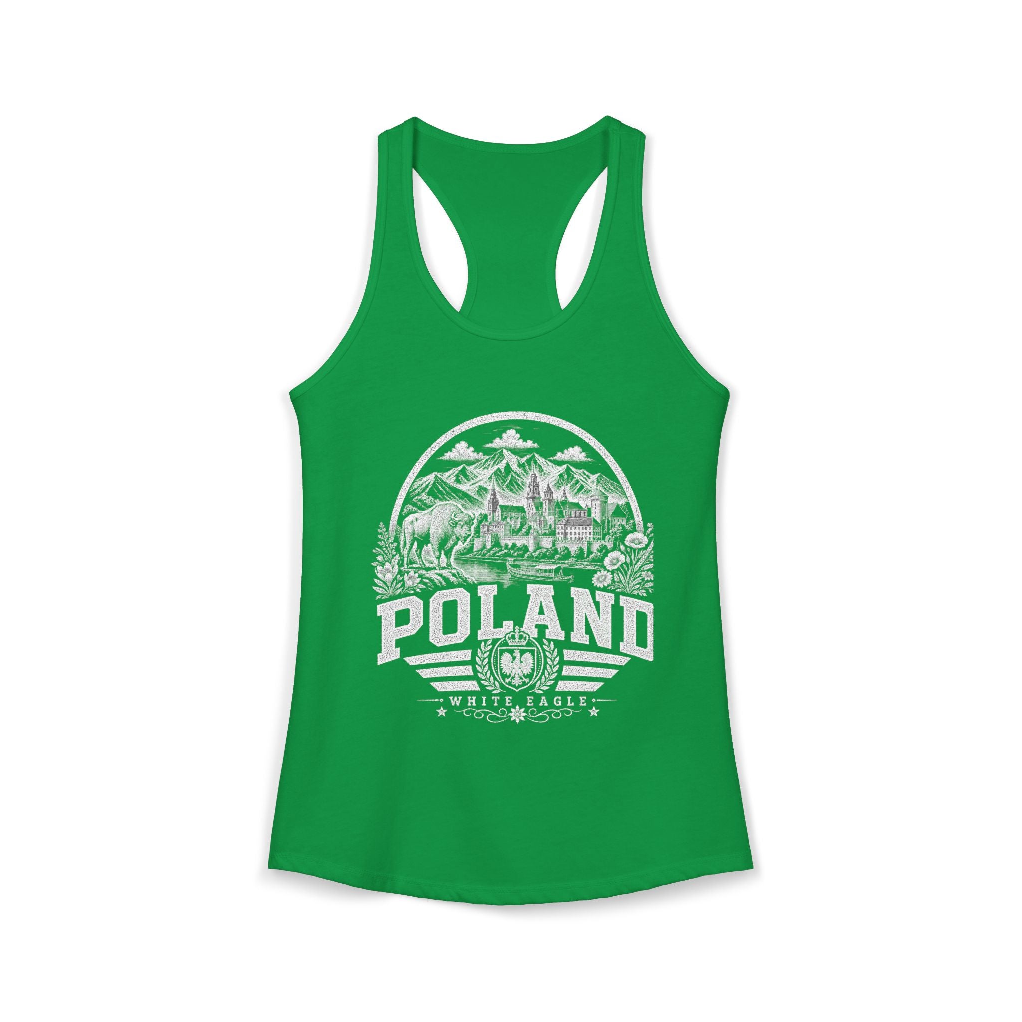 Poland White Eagle Women's Tank Top