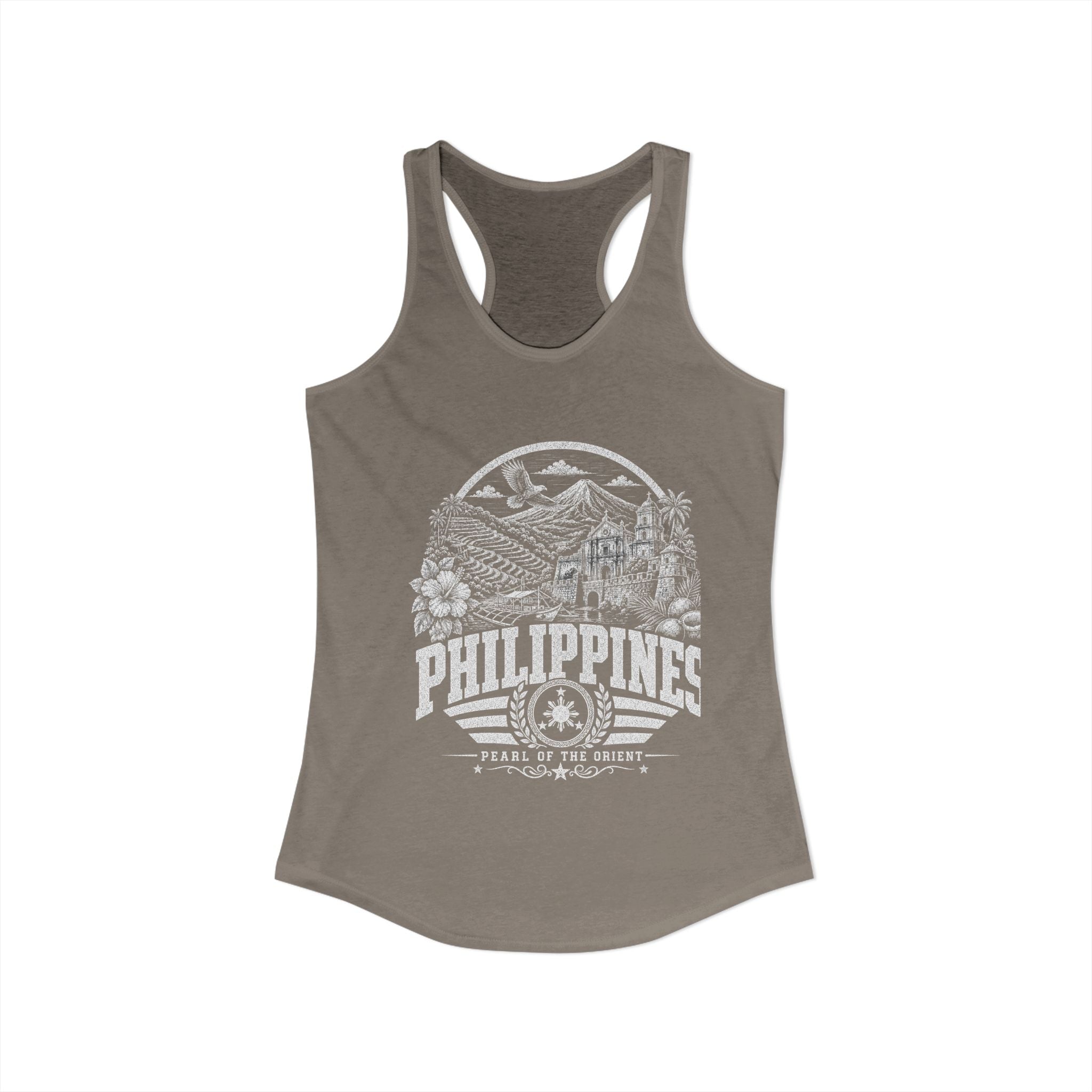 Philippines Pearl of the Orient Women's Tank Top