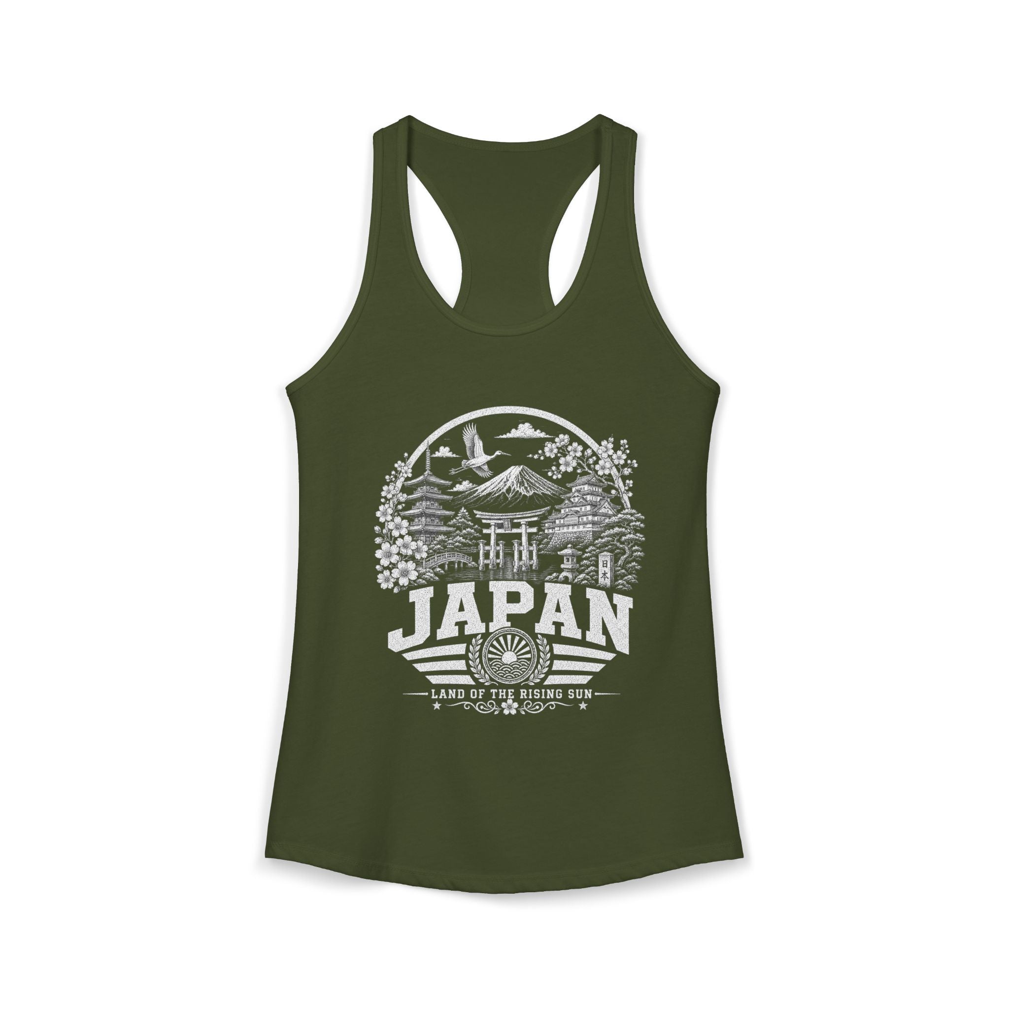 Japan Land of the Rising Sun Women's Tank Top
