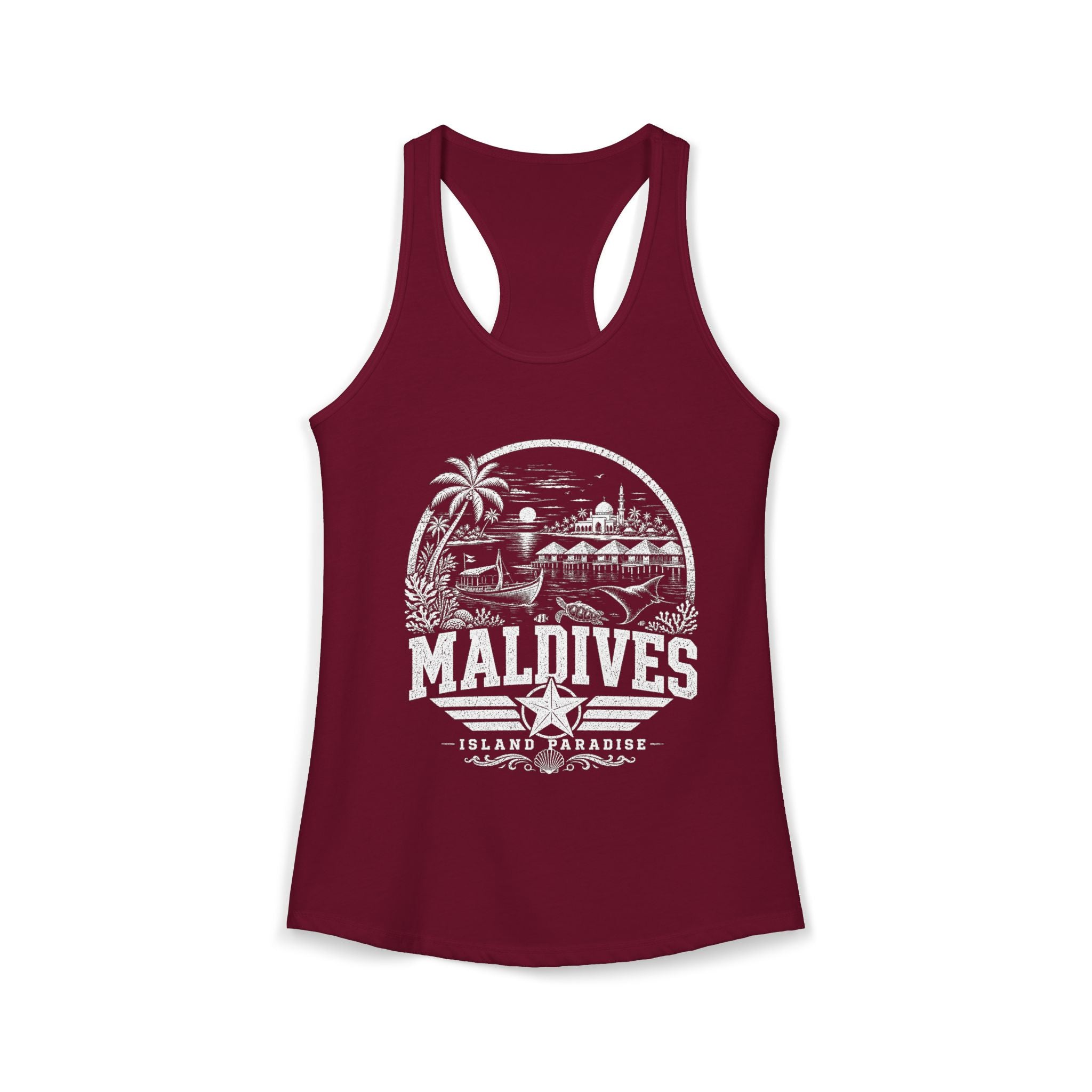 Maldives Island Paradise Women's Tank Top