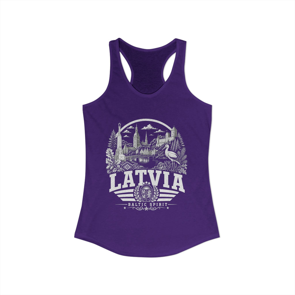 Latvia Baltic Spirit Women's Tank Top
