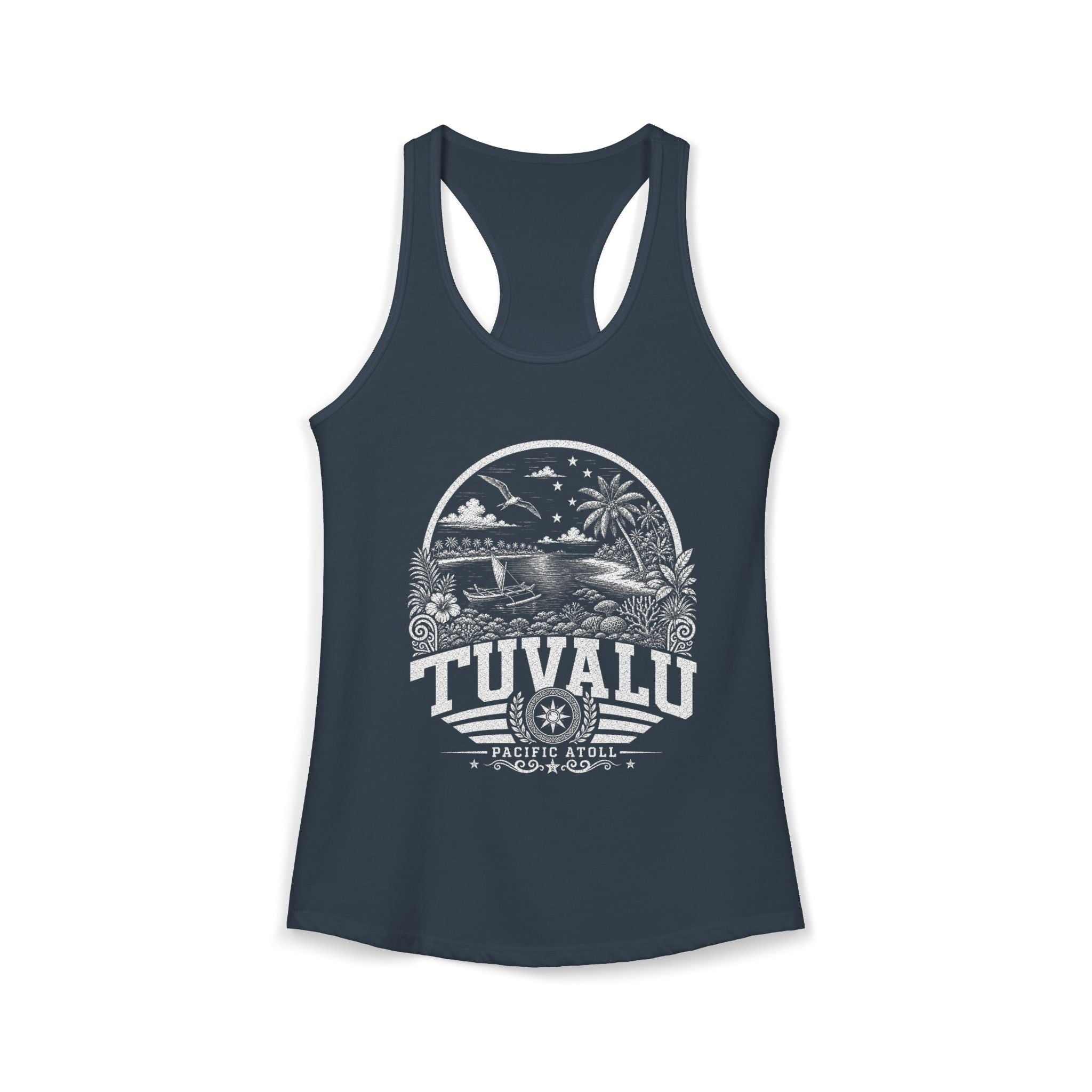Tuvalu Pacific Atoll Women's Tank Top