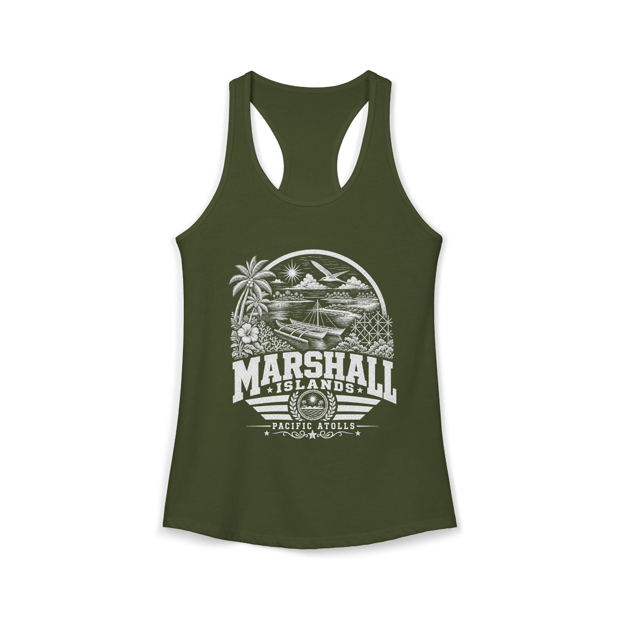 Marshall Islands Pacific Atolls Women's Tank Top