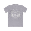 Hungary vintage landmarks men's tee — iconic landmark design | Nameshi Destinations (view 3)
