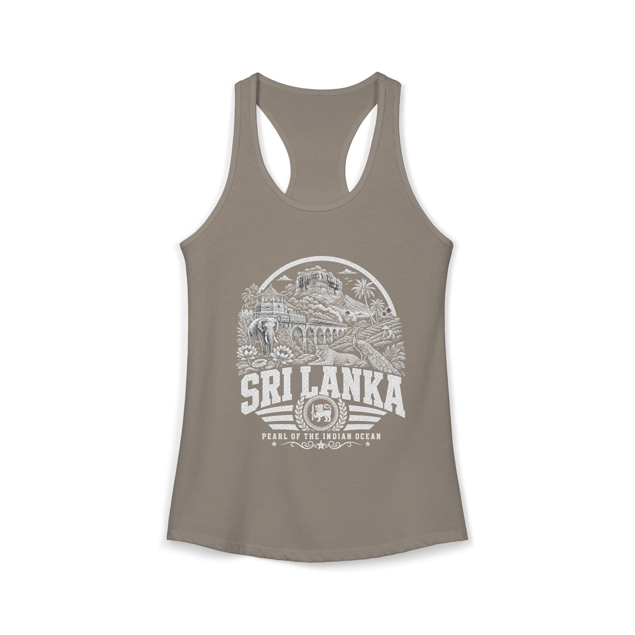 Sri Lanka Pearl of the Indian Ocean Women's Tank Top